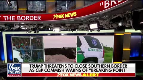 Trump threatens to close the southern border