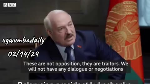 Lukashenko BBC Interview.