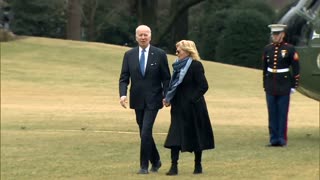 Biden Completely IGNORES Marine Saluting Him In SHAMEFUL Moment