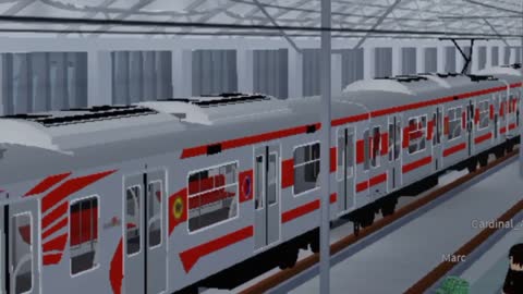 Shorts | Philippine Railway Project RB | NSCR EMU Departing Moncada Station (January 8, 2022)
