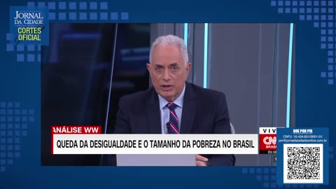 Waack exalta queda da desigualdade sob Bolsonaro, mas revela realidade devastadora sobre o Brasil