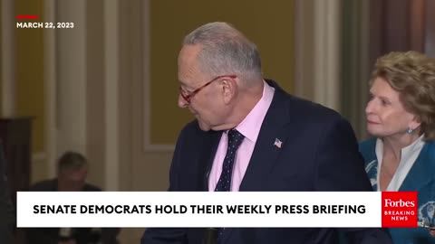 Chuck Schumer Asked When John Fetterman Will Return To Senate After Hospitalization For Depression
