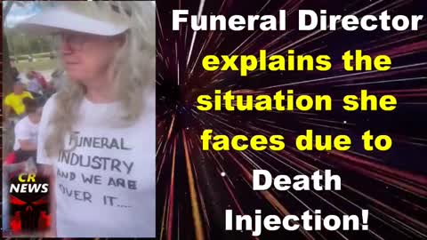 Funeral Director explains the situation she currently faces due to Death Injection!!!