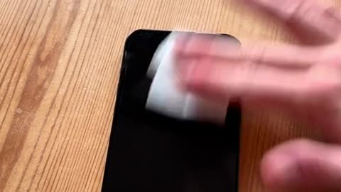 Satisfying phone screen protector replacement