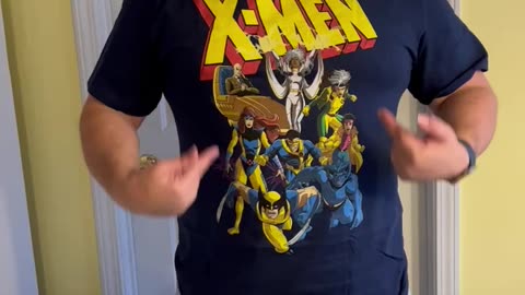 X-Men shirt for Paul