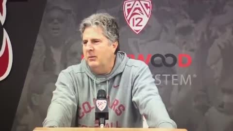 Mike Leach responding to criticism of his support for President Trump