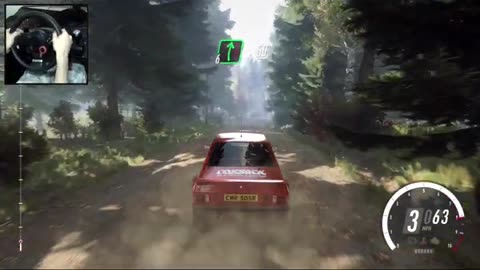 Dirt Rally 2.0 - Ford Escort MK / logitech Driving Force GT / POV Drive Gaming