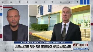 Liberal Cities Pushing Masks On Kids Again Despite CDC Mental Health Study - Dr McCullough & Bongino