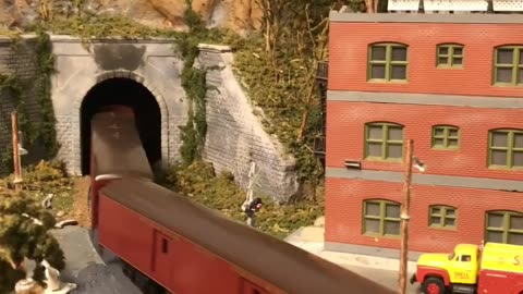 Trains Miniature with Amazing Layout