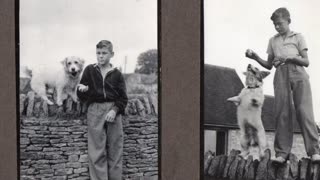 Geoffrey. Bostock a lost family photo Album in sepia