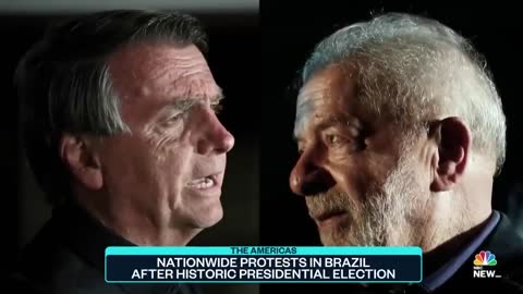 Nationwide Protests Spark In Brazil After Historic Presidential Election