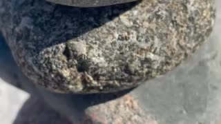 Rock stack at beach #2