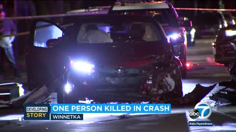 Drugs or alcohol likely a factor in deadly Winnetka crash, officials say