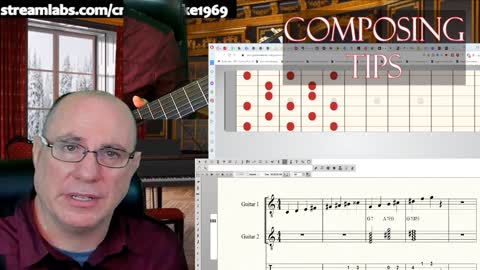 Composing for Classical Guitar Daily Tips: Managing the Whole Tone scale