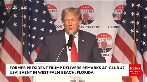 'You're So Skinny!'- Trump Gives Shout-Out To Roseanne Barr At Florida Rally