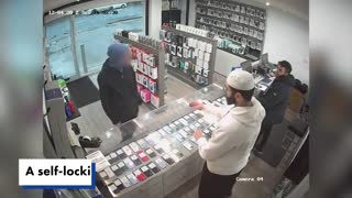 Man Tries to Steal Phone, But Store Owners Have Other Plans