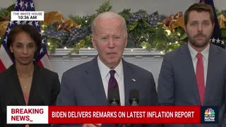 Biden On Inflation Report: 'My Economic Plan Is Working'