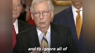 Mitch McConnell Lies About the Vaccine and the Unvaccinated