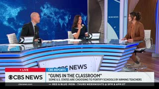 CBS Reports examines the debate over arming school teachers