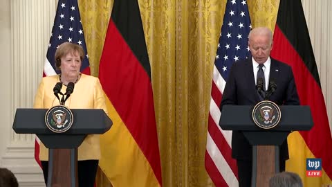 Idiot, Stumbling Biden Refers to German Chancellor as "2nd Largest... Serving Chancellor" of Germany