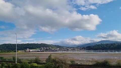 View Of Beautiful Scenery In North Wales