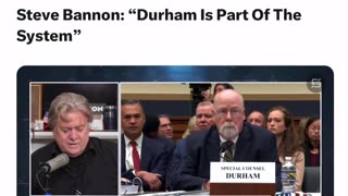 Is Durham part of the swamp, a coward or what?