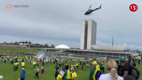 Bolsonaro's supporters have attacked the Brazilian Congress and the Supreme Court