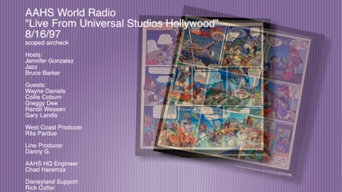 "Live From Universal Studios Hollywood" 8/16/97