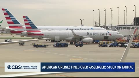 American Airlines fined for making passengers sit on tarmac