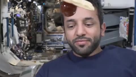 Eating in space