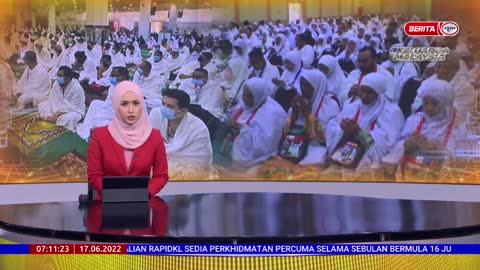 17 JUN 2022 – BERITA PAGI – JEMAAH HAJI MALAYSIA ; MUDAH SESUAIKAN DIRI DENGAN RAKAN SEBILIK