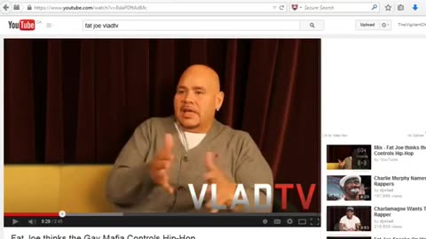 'Fat Joe Exposes Gay Satanic Hollywood Cult' - 2014