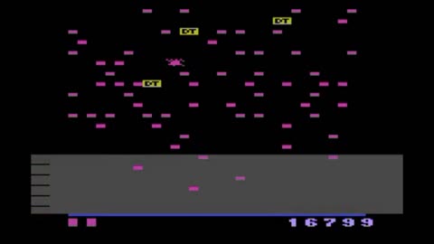 Millipede (Atari 2600) Gameplay