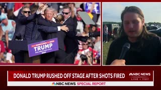 Attendees describe chaos at Trump rally after shots fired