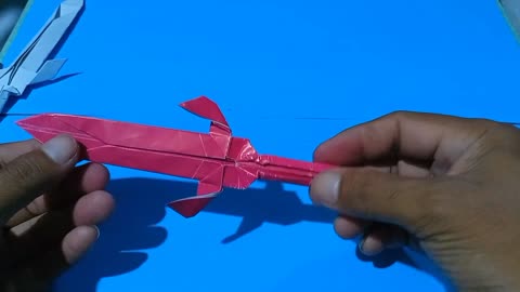 origami pedang