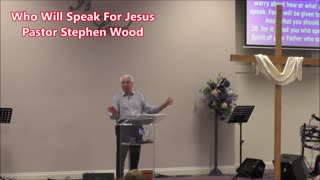 Who will speak for Jesus?