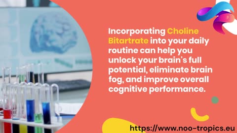 Unlock Your Brain's Potential with Choline Bitartrate