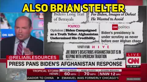 LOL: Brian Stelter Makes a Fool of Himself For Joe Biden 🙄