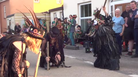 Beltane Border Morris - Stone Circle - Nog Inn, Feniton - 20 Jul 23