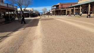 Tombstone Arizona. A walk down Main Street