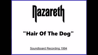 Nazareth - Hair Of The Dog (Live in Cumbernauld, Scotland 1994) Unplugged