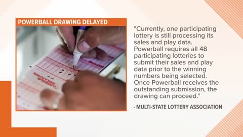 Powerball announces delay to record-breaking $1.9B Monday drawing