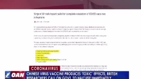 OAN reports about the CoVid19 Vaccines.