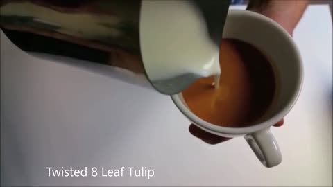 How to make a latte art for beginner.