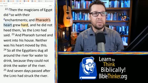 Did Pharaoh Have Free Will When "God Hardened His Heart"?