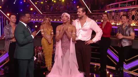Lady Gaga reacts to Shangela's "The Edge of Glory" performance on DWTS