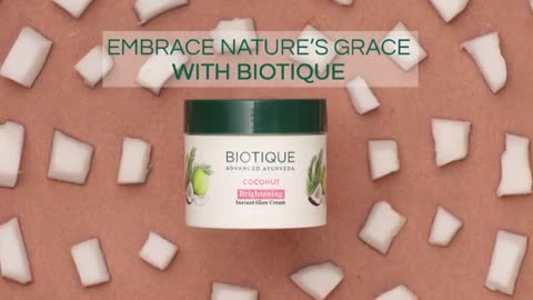 Biotique Coconut Brightening Instant Glow Cream