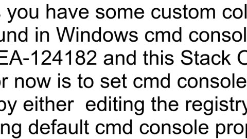 Intellij Idea built in console color problem