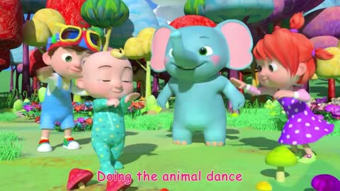 Animal Dance Song | Moving with CoComelon | Nursery Rhymes & Kids Songs