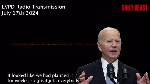 ❗️❗️Las Vegas Police Release Audio CONFIRMING Biden Medical Emergency Before He Dropped Out